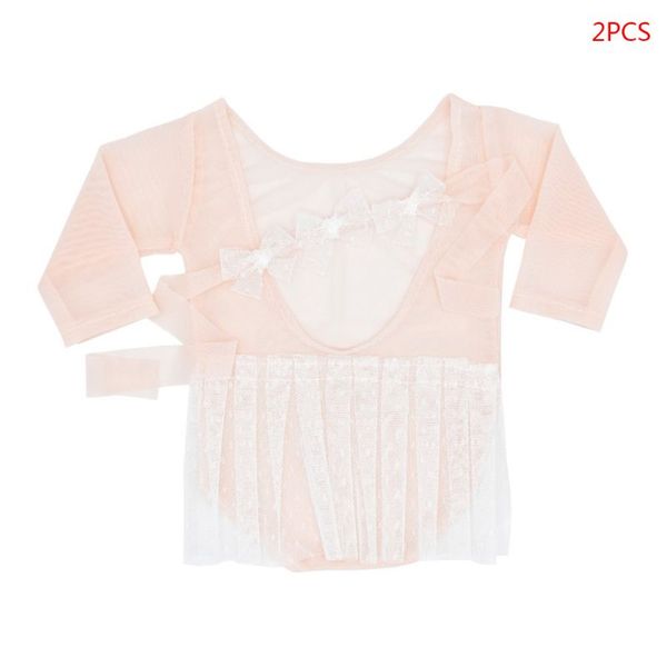 2pcs baby girl lace romper headband newborn pgraphy props costumes outfits, White
2pcs baby girl lace romper headband newborn pgraphy props costumes outfits, White