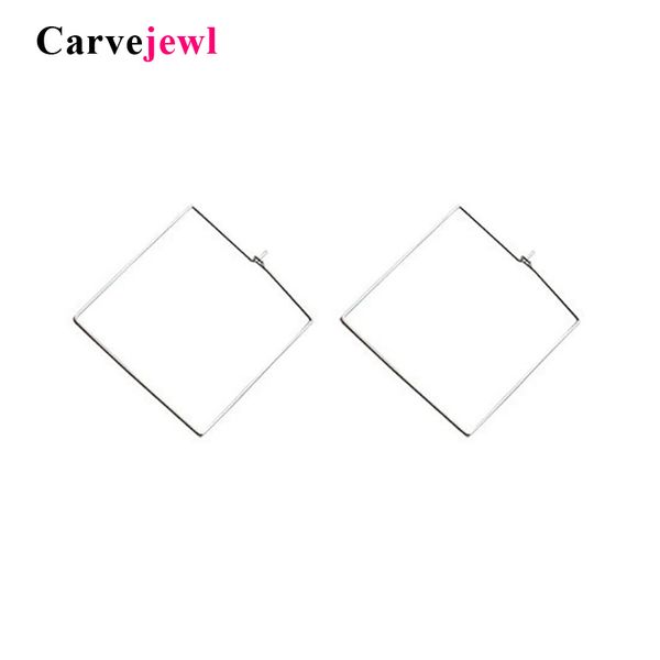 carvejewl punk hyperbole big square circle hoop earrings for women gold plating fashion jewelry boho simple earrings pendientes, Golden;silver
carvejewl punk hyperbole big square circle hoop earrings for women gold plating fashion jewelry boho simple earrings pendientes, Golden;silver