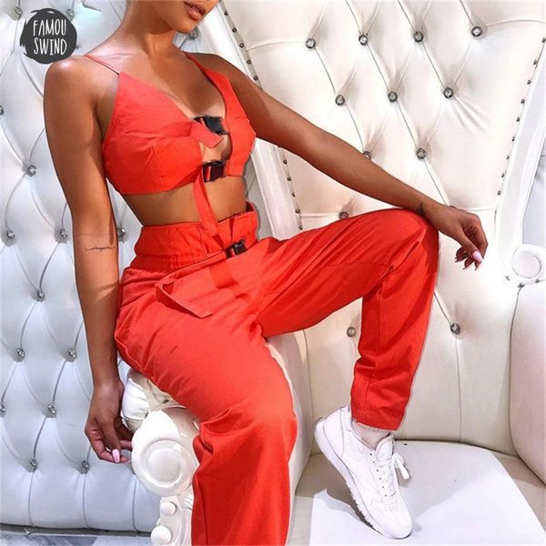 women hip 2pcs cami cool bra button hollow out sleeveless belt cargo pockets ankle length long pants hop set, Gray
women hip 2pcs cami cool bra button hollow out sleeveless belt cargo pockets ankle length long pants hop set, Gray