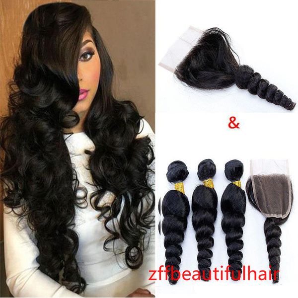 brazilian loose wave 3 bundles deals with lace closure loose deep wave kinky curly water wave remy human hair weave extensions, Black;brown
brazilian loose wave 3 bundles deals with lace closure loose deep wave kinky curly water wave remy human hair weave extensions, Black;brown
