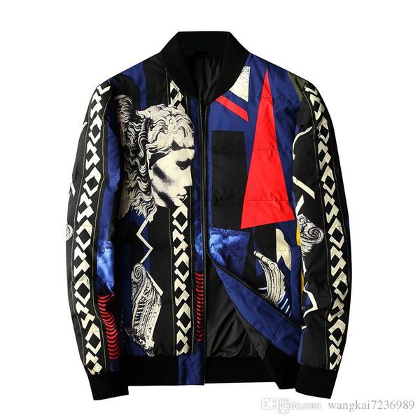 2019 new men's down jacket men's embroidery outdoor warm down jacket winter fashion jacket z7, Black;brown 
2019 new men's down jacket men's embroidery outdoor warm down jacket winter fashion jacket z7, Black;brown