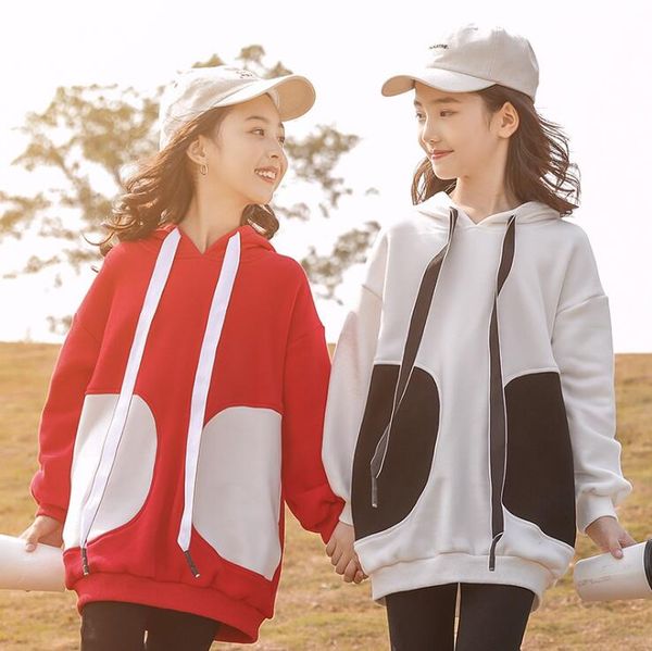 11.22th girls' thickened casual sweatshirt fashionable children's hoodie sweatshirt size 120-165cm big girls clothes, Black
11.22th girls' thickened casual sweatshirt fashionable children's hoodie sweatshirt size 120-165cm big girls clothes, Black