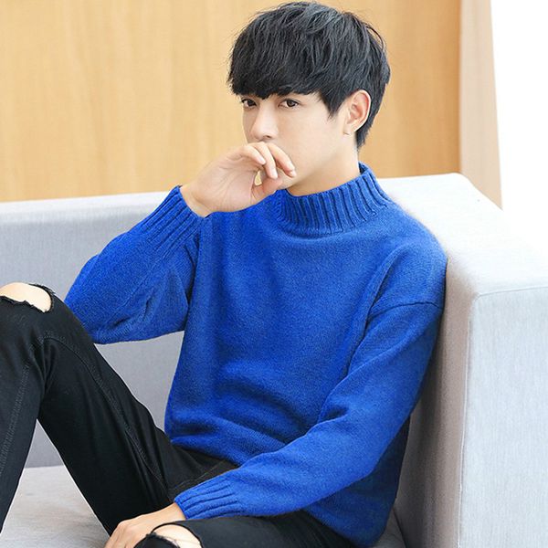 boys oversized sweaters korean cute long sleeve blue sweater male plus size knitted turtleneck men ribbed pullover knitwear, White;black
boys oversized sweaters korean cute long sleeve blue sweater male plus size knitted turtleneck men ribbed pullover knitwear, White;black
