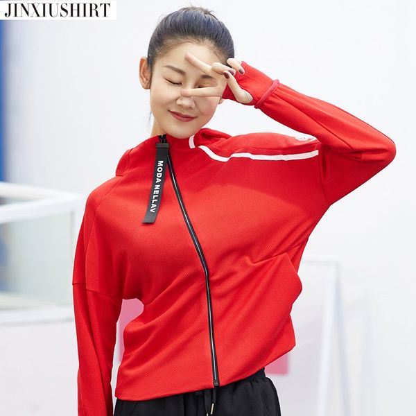 jinxiushirt women sport hoodies for gym winter sport jacket winter coat running tennis fitness clothing outdoor wear, Black;red
jinxiushirt women sport hoodies for gym winter sport jacket winter coat running tennis fitness clothing outdoor wear, Black;red