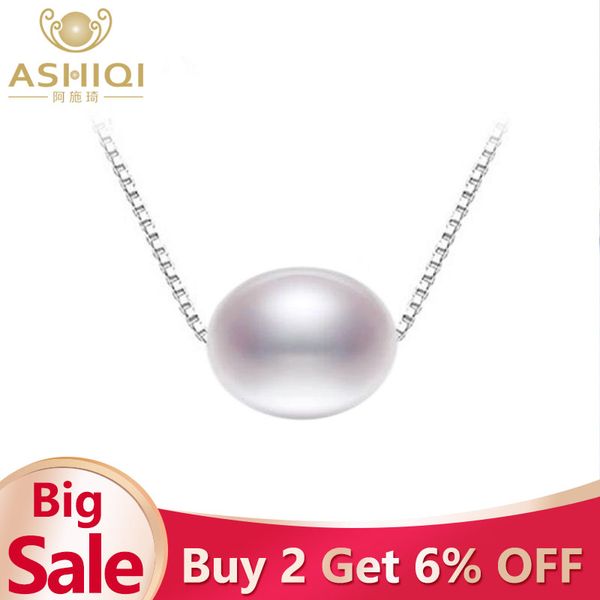 ashiqi real 925 sterling silver pendant necklaces 7-8mm natural freshwater pearl jewelry for women gift
ashiqi real 925 sterling silver pendant necklaces 7-8mm natural freshwater pearl jewelry for women gift