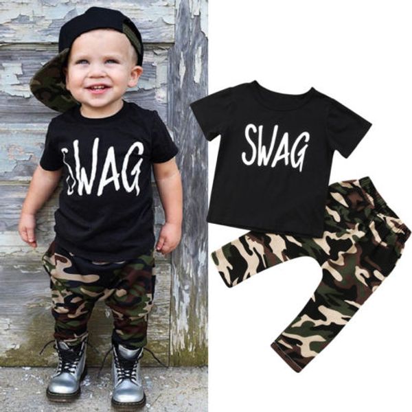Camo Outfits Kids Boys Clothes Set Toddler Casual Summer Short Sleeve T-shirt Short Sleeve Pants 2Pcs Cotton Boy Clothing 1-6T
Camo Outfits Kids Boys Clothes Set Toddler Casual Summer Short Sleeve T-shirt Short Sleeve Pants 2Pcs Cotton Boy Clothing 1-6T