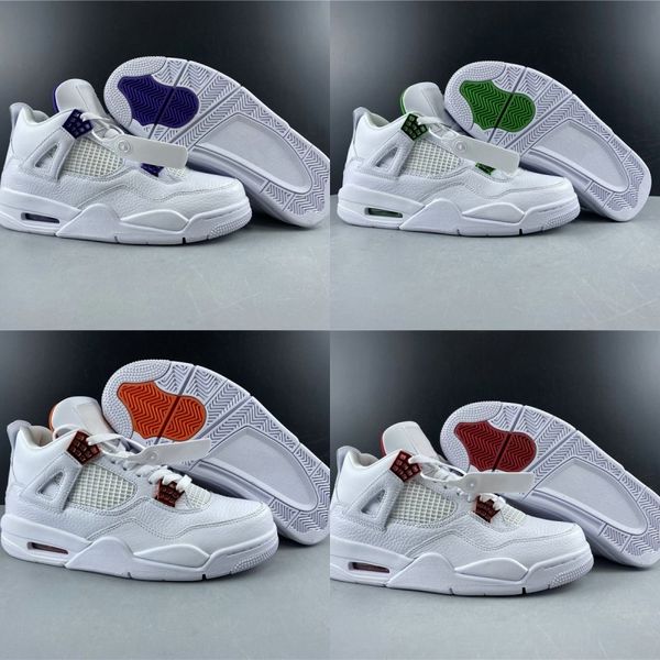 4s white court purple metallic silver basketball designer shoes 4 colorways iv fashion chaussures trainers ship with box
4s white court purple metallic silver basketball designer shoes 4 colorways iv fashion chaussures trainers ship with box