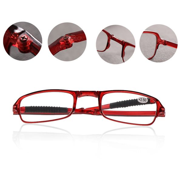 folding reading glasses men women tr90 clear lens optical eyeglasses magnifier glasses with case diopter +1.0~ +4.0, Silver
folding reading glasses men women tr90 clear lens optical eyeglasses magnifier glasses with case diopter +1.0~ +4.0, Silver