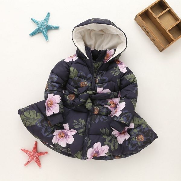 children clothing winter jackets for girls kids fashion floral printed girls parka thick fleece warm coats windbreaker clothes, Beige
children clothing winter jackets for girls kids fashion floral printed girls parka thick fleece warm coats windbreaker clothes, Beige