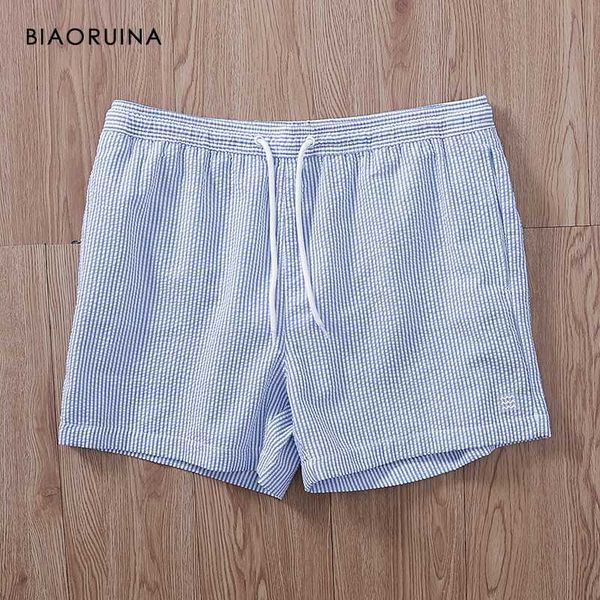 men's shorts biaoruina quick dry breathable blue striped board elastic drawstring high waist male's casual summer, White;black
men's shorts biaoruina quick dry breathable blue striped board elastic drawstring high waist male's casual summer, White;black
