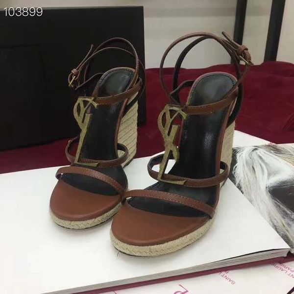 2019 Classic High Heel Sandals, Cassandra Platform Espadrilles in Leather with A Bamboo Logo,Lady Party Pumps Size
2019 Classic High Heel Sandals, Cassandra Platform Espadrilles in Leather with A Bamboo Logo,Lady Party Pumps Size