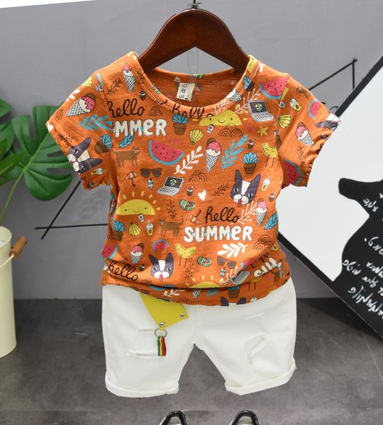 baby boys clothing sets summer toddler sport suit kids clothing set children clothes t-shirt + shorts 2pcs set 2-6years, White
baby boys clothing sets summer toddler sport suit kids clothing set children clothes t-shirt + shorts 2pcs set 2-6years, White