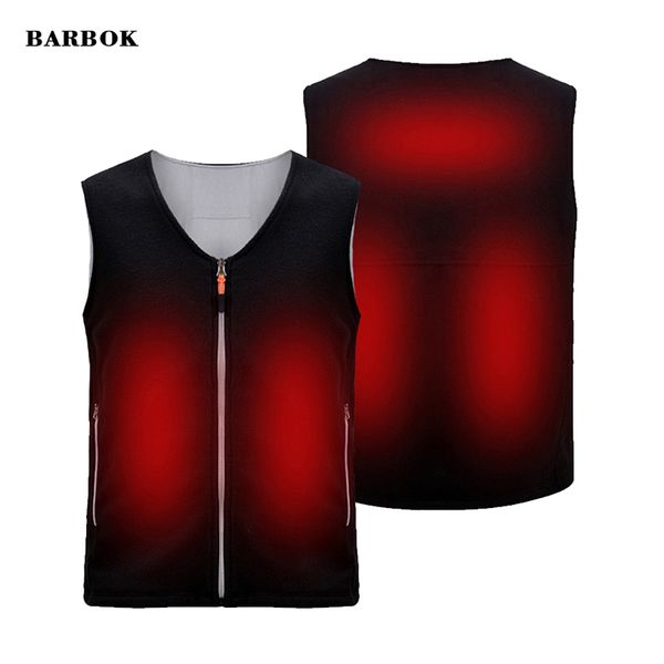 winter usb heated cycling vest men women warm up waistcoat outdoor fishing skiing heating coat thermal sleeveless heated jacket, Black
winter usb heated cycling vest men women warm up waistcoat outdoor fishing skiing heating coat thermal sleeveless heated jacket, Black
