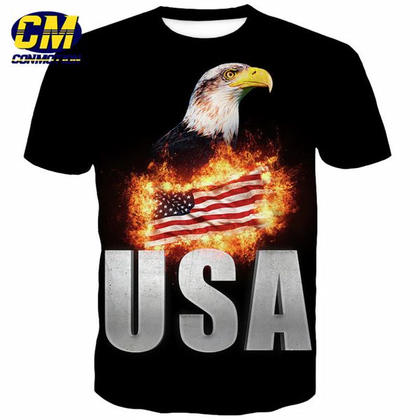 men's 3d short sleeve t-shirt burning american flag bald eagle print cool dropshipping and wholesale eu size, White;black
men's 3d short sleeve t-shirt burning american flag bald eagle print cool dropshipping and wholesale eu size, White;black