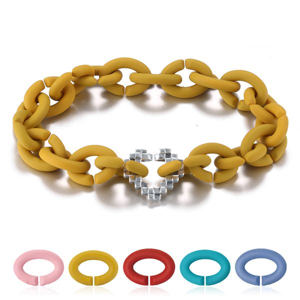 925 sterling silver braided heart shape beads 10 color hard rubber x bracelets for women jewellery bracelet men jewelry, Golden;silver
925 sterling silver braided heart shape beads 10 color hard rubber x bracelets for women jewellery bracelet men jewelry, Golden;silver