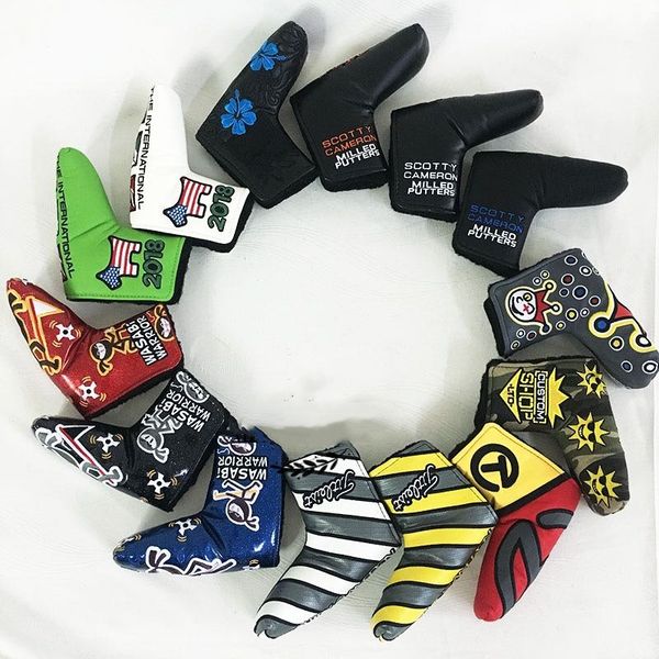 one piece new golf putter headcover 13 color for choose for golf putter head cover ing
one piece new golf putter headcover 13 color for choose for golf putter head cover ing