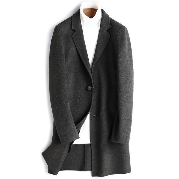 men's wool & blends winter jacket double-side autumn woolen men streetwear windbreaker coat mens jackets and coats abrigo 5542 y2280, Black
men's wool & blends winter jacket double-side autumn woolen men streetwear windbreaker coat mens jackets and coats abrigo 5542 y2280, Black