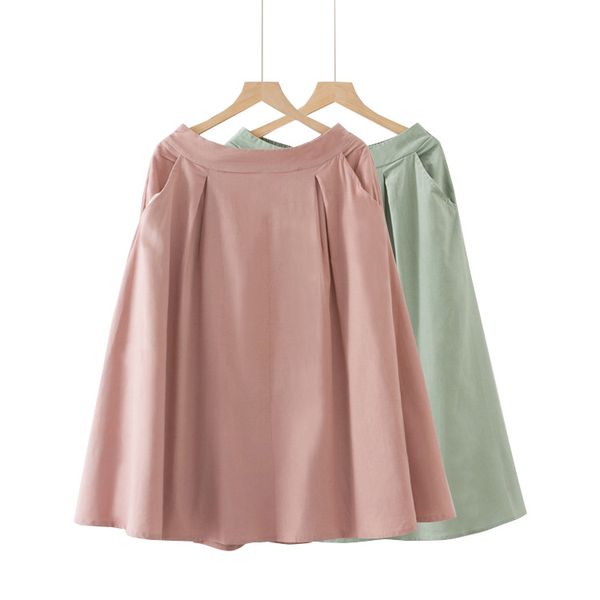 2019 harajuku spring women skirt high waist pure color women corduroy midi skirt saias femme fashion streetwear, Black
2019 harajuku spring women skirt high waist pure color women corduroy midi skirt saias femme fashion streetwear, Black