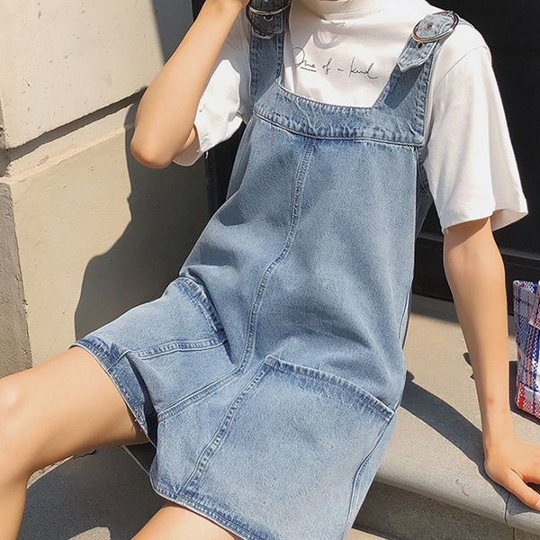 lady jumpsuit for students loose wide leg playsuits women's shorts street casual style smoke gray blue washed jeans rompers, Black;white
lady jumpsuit for students loose wide leg playsuits women's shorts street casual style smoke gray blue washed jeans rompers, Black;white