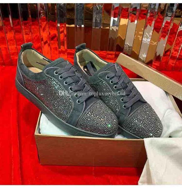 designs red bottom junior sneakers full rhinestone strass shoes flats luxury red sole for men women low trainers wholesale, Black
designs red bottom junior sneakers full rhinestone strass shoes flats luxury red sole for men women low trainers wholesale, Black