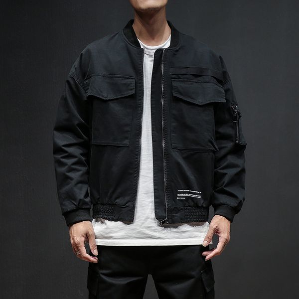 men's jackets bomber jacket for men solid casual clothes mens ceket casacas para hombre baseball harajuku kurtka roupas masculina pilot, Black;brown
men's jackets bomber jacket for men solid casual clothes mens ceket casacas para hombre baseball harajuku kurtka roupas masculina pilot, Black;brown
