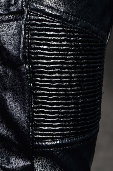 27-44 2018 new men's clothing fashion plus size locomotive punk pu tight casual leather pants trousers plus size singer costumes, Black
27-44 2018 new men's clothing fashion plus size locomotive punk pu tight casual leather pants trousers plus size singer costumes, Black