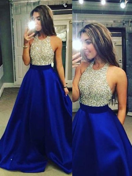 sleeveless halter halter dress nightclub women's party dresses wedding evening dress bridesmaid skirts long dress, White;black
sleeveless halter halter dress nightclub women's party dresses wedding evening dress bridesmaid skirts long dress, White;black