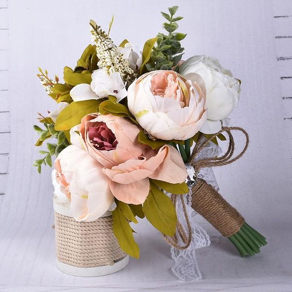 1pc bridal holding flower wedding bouquet artificial poney flowers bride holding flowers weddig party bride decor fake flower
1pc bridal holding flower wedding bouquet artificial poney flowers bride holding flowers weddig party bride decor fake flower