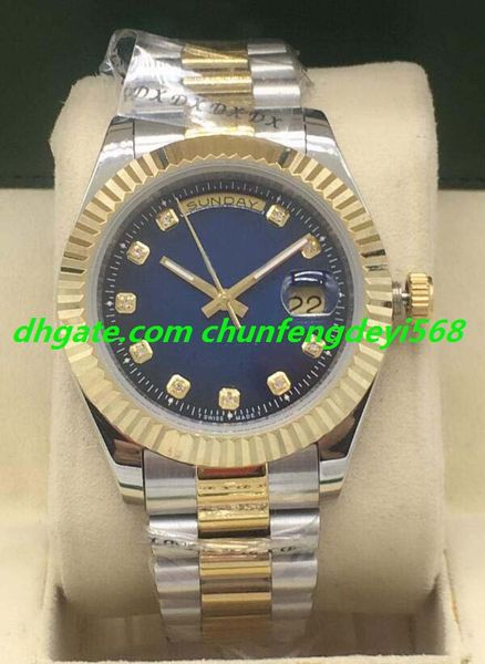 luxury watch 6 style 41mm stainless steel bracelet custom dial with diamonds automatic fashion men's watches wristwatch, Slivery;brown
luxury watch 6 style 41mm stainless steel bracelet custom dial with diamonds automatic fashion men's watches wristwatch, Slivery;brown