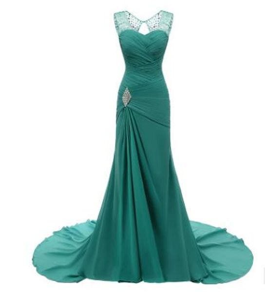 mermaid sweetheart floor length chiffon cap sleeve prom dresses beaded pleats discount prom gowns formal evening dresses, Black;red
mermaid sweetheart floor length chiffon cap sleeve prom dresses beaded pleats discount prom gowns formal evening dresses, Black;red