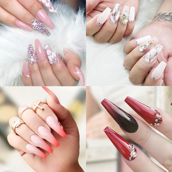 500pcs/opp long ballerina nails artificial false nails clear/natural/white long coffin tips full cover detachable nail art, Red;gold
500pcs/opp long ballerina nails artificial false nails clear/natural/white long coffin tips full cover detachable nail art, Red;gold
