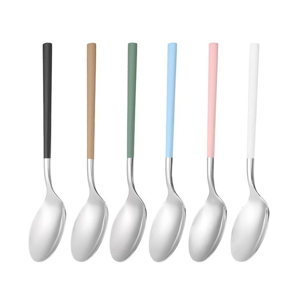 6 цвет хорошее качество flatware ложка длинной ручкой western посуда из нержавеющей стали soup spoon другое кухня столовая бар
6 цвет хорошее качество flatware ложка длинной ручкой western посуда из нержавеющей стали soup spoon другое кухня столовая бар
