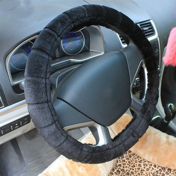 plush car steering wheel cover to keep warm 
plush car steering wheel cover to keep warm