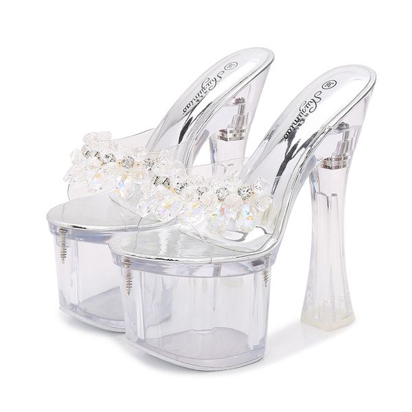 mclubgirl 34-43 18-20 cm height female summer waterproof platform non-slip thick bottom wild super high heel lfd, Black
mclubgirl 34-43 18-20 cm height female summer waterproof platform non-slip thick bottom wild super high heel lfd, Black