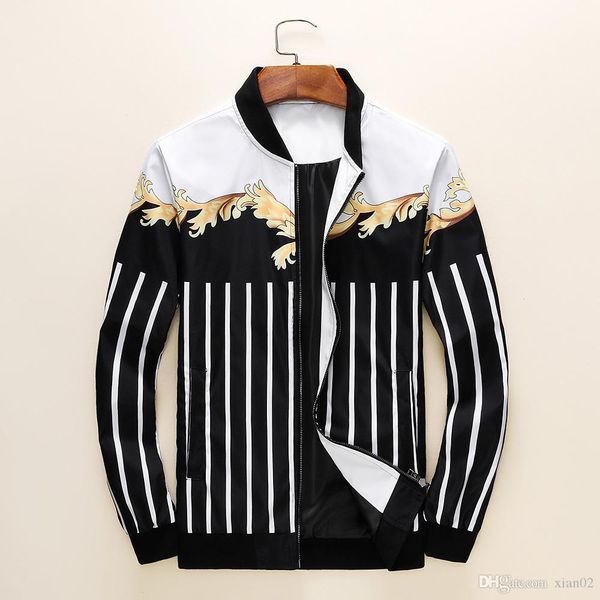 brand designer 2019 fashion luxury trend men's jacket jacket zipper sweater sports windbreaker jacket -9, Black;brown
brand designer 2019 fashion luxury trend men's jacket jacket zipper sweater sports windbreaker jacket -9, Black;brown