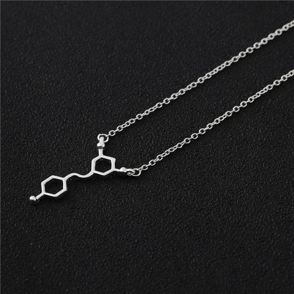 chemical molecule structure resveratrol necklace molecular science chemistry dopamine girls lucky woman mother men's family gifts jewel, Silver
chemical molecule structure resveratrol necklace molecular science chemistry dopamine girls lucky woman mother men's family gifts jewel, Silver