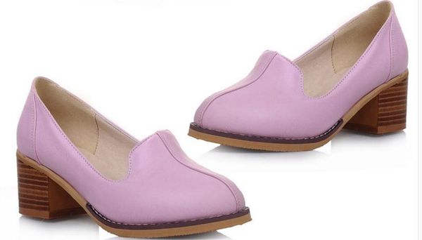 2020 women's shoes in spring and autumn with new style middle heel coarse heel shallow mouth, Black
2020 women's shoes in spring and autumn with new style middle heel coarse heel shallow mouth, Black