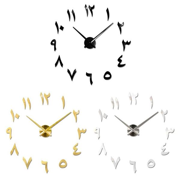 2020 new wall clock modern designhome decoration big mirror 3d diy large decorative wall clocks watch unique gift hipping
2020 new wall clock modern designhome decoration big mirror 3d diy large decorative wall clocks watch unique gift hipping