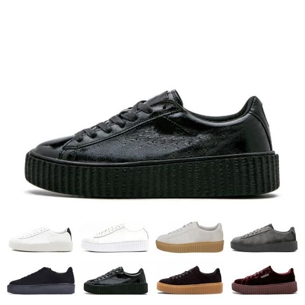 wholesale pm rihanna fenty creeper 2019 classic platform casual shoes velvet cracked leather suede men women fashion designer sneakers
wholesale pm rihanna fenty creeper 2019 classic platform casual shoes velvet cracked leather suede men women fashion designer sneakers