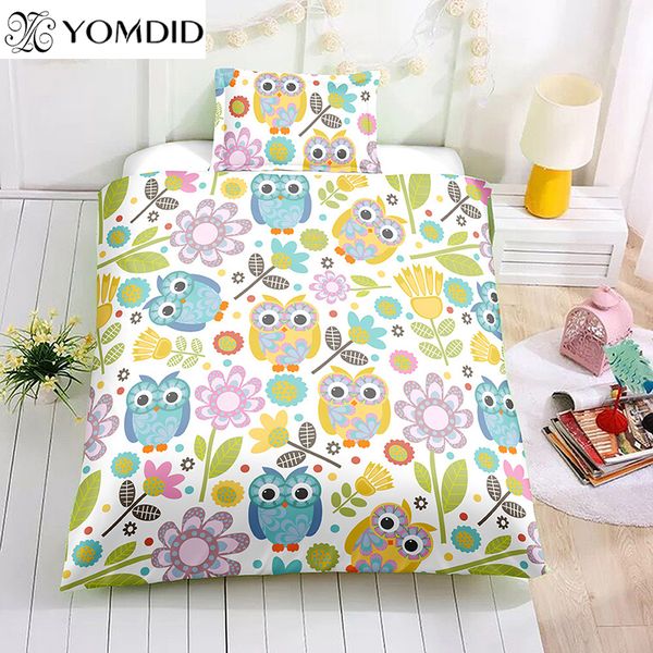 owl pattern bedding sets 3d cartoon bedding set kids bedroom 2-3pcs printed owl duvet cover with pillowcase set juego de cama
owl pattern bedding sets 3d cartoon bedding set kids bedroom 2-3pcs printed owl duvet cover with pillowcase set juego de cama