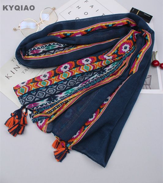 kyqiao hippie scarf 2019 women autumn spring spain style boho long pink dark blue embroidery scarf head hijab cape
kyqiao hippie scarf 2019 women autumn spring spain style boho long pink dark blue embroidery scarf head hijab cape