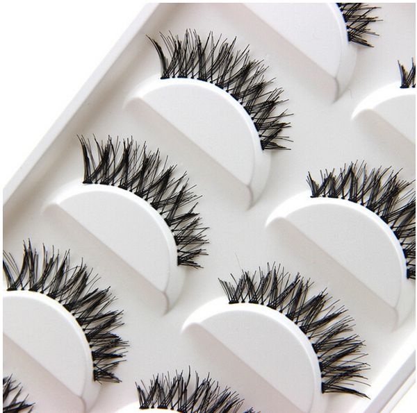 5 pairs fake false eyelashes crisscross black eye makeup lashes long thick eyelash new
5 pairs fake false eyelashes crisscross black eye makeup lashes long thick eyelash new