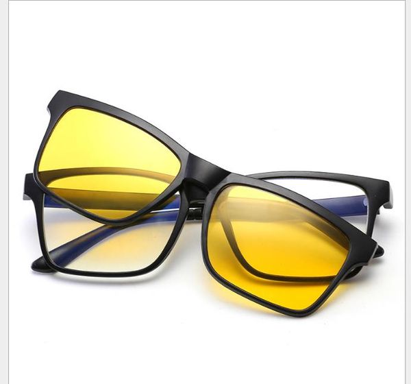 plastic steel polarizing sunglasses dual-purpose magnet adsorption lens brilliant driver's mirror, White;black
plastic steel polarizing sunglasses dual-purpose magnet adsorption lens brilliant driver's mirror, White;black