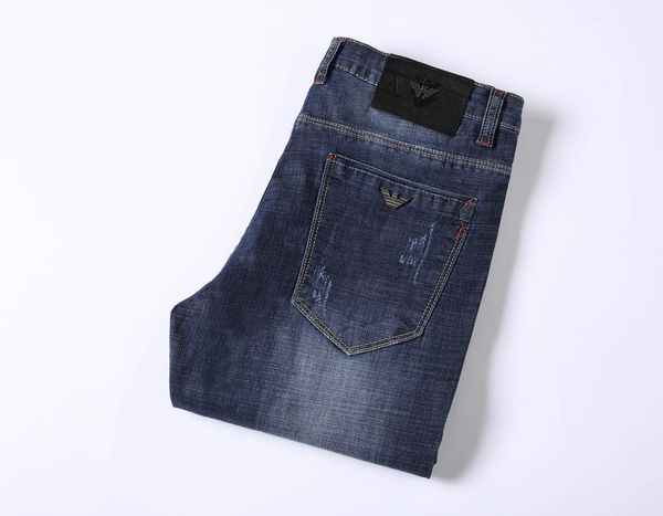 luxury summer fashion thin style amm men's jeans stretch fabric slim high-grade recycled water simple generous casual style euro sz 29, Blue
luxury summer fashion thin style amm men's jeans stretch fabric slim high-grade recycled water simple generous casual style euro sz 29, Blue