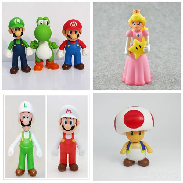 12cm pvc uper mario bro luigi you hi mario prince action figure gift toy 
12cm pvc uper mario bro luigi you hi mario prince action figure gift toy