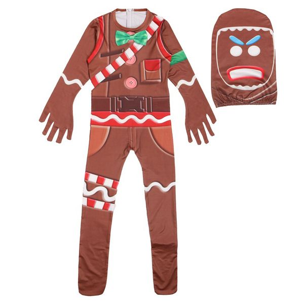 children's gingerbread man cosplay costume party halloween christmas costume for kids brithday gift boy's fancy jumpsuits mask, Black;red
children's gingerbread man cosplay costume party halloween christmas costume for kids brithday gift boy's fancy jumpsuits mask, Black;red