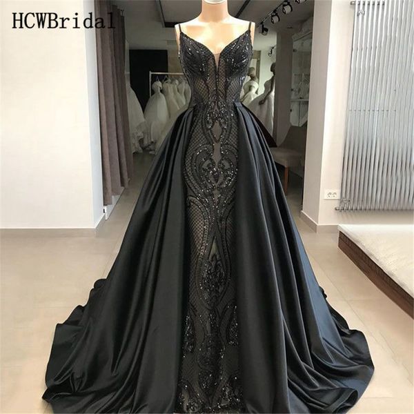 selling black mermaid detachable train evening dress glitter sequins spaghetti strap charming long special occasion dresses, White;black
selling black mermaid detachable train evening dress glitter sequins spaghetti strap charming long special occasion dresses, White;black