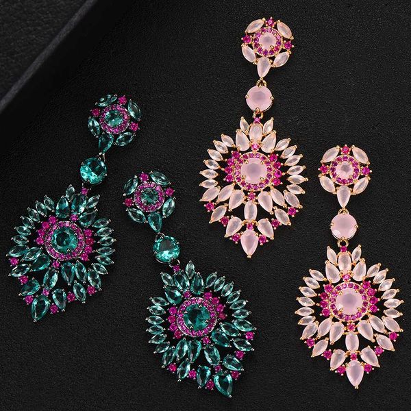 jimbora bohemia romantic luxury noble dangle earrings for women bridal wedding shiny charm ladies daily party earrings 2020, Silver
jimbora bohemia romantic luxury noble dangle earrings for women bridal wedding shiny charm ladies daily party earrings 2020, Silver