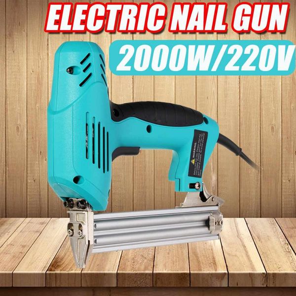 drillpro electric straight nail gun 10-30mm 220v 2000w heavy-duty woodworking tool high power electrical staple nail
drillpro electric straight nail gun 10-30mm 220v 2000w heavy-duty woodworking tool high power electrical staple nail
