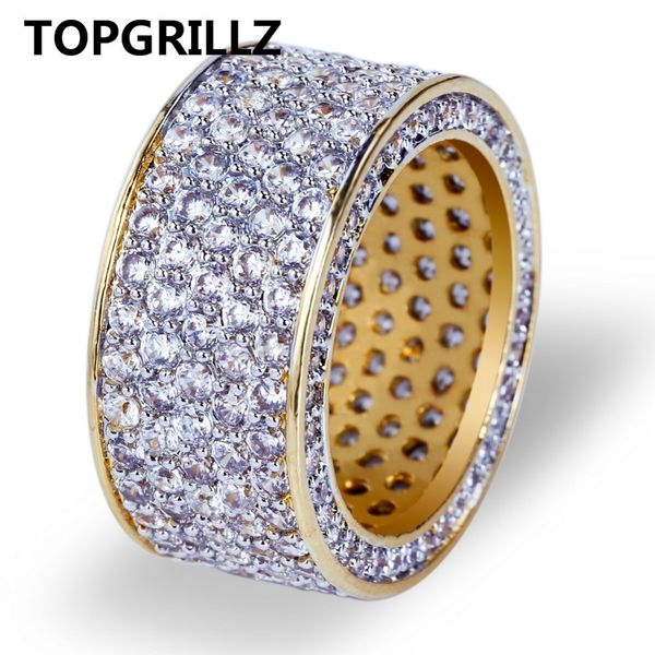 rillz new fashion gold color plated micro pave cubic zircon round ring full iced out bling hip hop rock jewelry for male c18112301, Slivery;golden
rillz new fashion gold color plated micro pave cubic zircon round ring full iced out bling hip hop rock jewelry for male c18112301, Slivery;golden